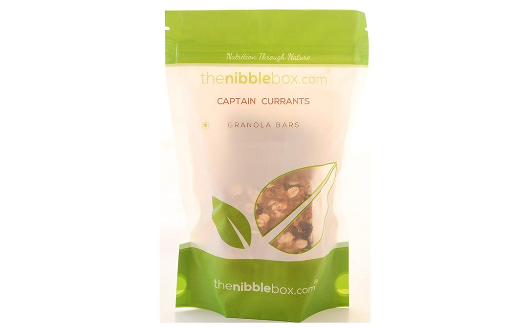 TheNibbleBox Captain Currants Granola Bars   Pack  90 grams